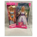 Sparkle Beach & Princess Barbie Dolls