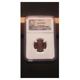 (1) Graded 2000-S Lincoln Cent