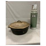 Cast Iron Kettle, Stanley Thermos