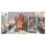 (3) Assorted Vintage Dolls
