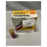 (25) Federal 12 Gauge Shotgun Shells