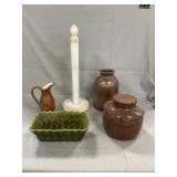 Marble Paper Towel Holder, Pottery Planter