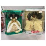 Pair Of Holiday Barbies