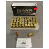 (50) Rounds Of Blazer .45 Auto Ammo