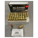 (50) Rounds Of Blazer .45 Auto Ammo