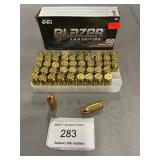 (50) Rounds Of Blazer .45 Auto Ammo