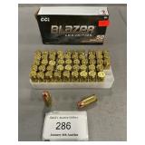(50) Rounds Of Blazer .45 Auto Ammo
