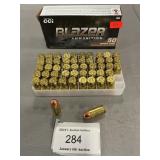 (50) Rounds Of Blazer .45 Auto Ammo