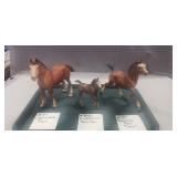 (3) Breyer Model Horses (#84 Clydesdale Foal,