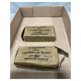 (50+) Rounds Of .45 Ball Ammo & Empty Shells