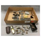 Tie Bars, Cuff Links, Lighters, Buckles