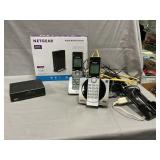 Netgear Wireless Router, Scientific Modem