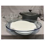 Pampered Chef Cook Pot, Glass Bakeware
