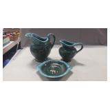 (3) Vintage Hull Pottery Pieces