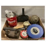 Lot With Sad Iron, Asst. Tools, Hershey Milk Caps