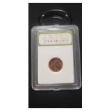 (1) Graded 1958-D Lincoln Cent