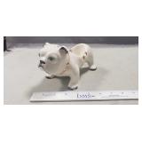 (1) Vintage Ceramic Bulldog Ashtray