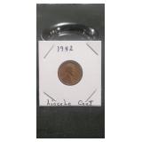 (1) 1942 Lincoln Cent