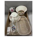 Lot Of Assorted Glassware & China