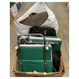 Box Lot With (2) Stadium Seats, (6) Chair Pads
