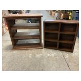 Wooden Display Shelves
