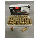 (50) Rounds Of Blazer .45 Auto Ammo