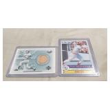 (2) Johnny Bench Baseball Cards