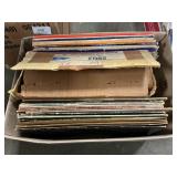 Box Lot Of 78 & 33 Albums