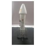 (1) Vintage "Rocket" Metal Mechanical Bank (11.5"