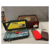 Humidor, Socket Set, Hand Warmers