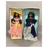 Spring Blossom & Winter Velvet Avon Barbies