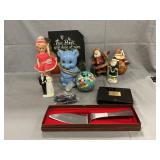 Lot With 1929 Holiday Sign, Bank Lite, Hershey