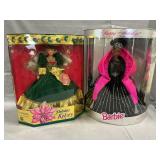 Holiday Barbie & Holiday Kelsey Dolls