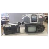 Panasonic AC/DC/Battery TV (No Power Cord), AIWA