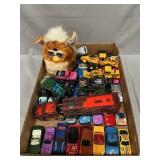 Tray Of Assorted Di-Cast Vehicles, Furby