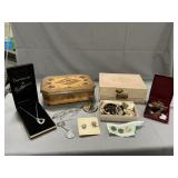 Vintage Jewelry Boxes, Costume Jewelry