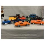 Assorted Die-Cast, Plastic Model Cars