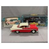 Ertl 1949 Mercury Coupe, George Jones 1955 Chevy