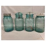 (4) Ball Mason Jars