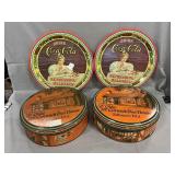 Advertising Tea House Tins, Coca-Cola Trays