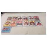 (13) Assorted NFL Football Cards