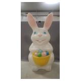 (1) "Easter Bunny" Blow Mold (22" Tall)