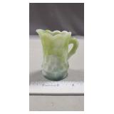 (1) Vintage Imperial Glass Swan Pitcher (3.5"