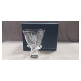 (1) Steuben Crystal Hershey Centennial Vase w/