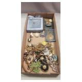 Tray Of Assorted Jewelry & More