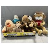 Tray Lot Of Plush Animals