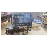 GE Double Burner, Black And Decker Juicer &