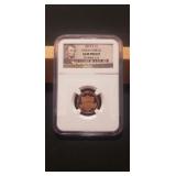 (1) Graded 2010-S Lincoln Cent