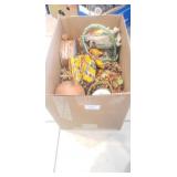Box Lot Of Assorted Fall Seasonal Craft