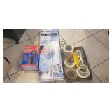 Paint Spray Gun, Paintstick, Assorted Tapes &